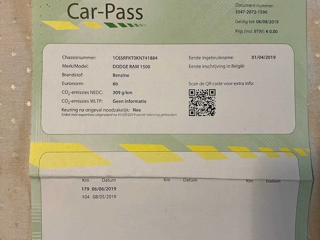 2019 dodge ram 1500 longhorn edition personenauto - afbeelding 33 van  41