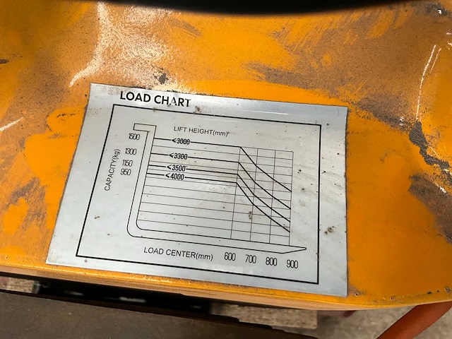 2019 electric stacker ua-aa15 stapelaar - afbeelding 4 van  10