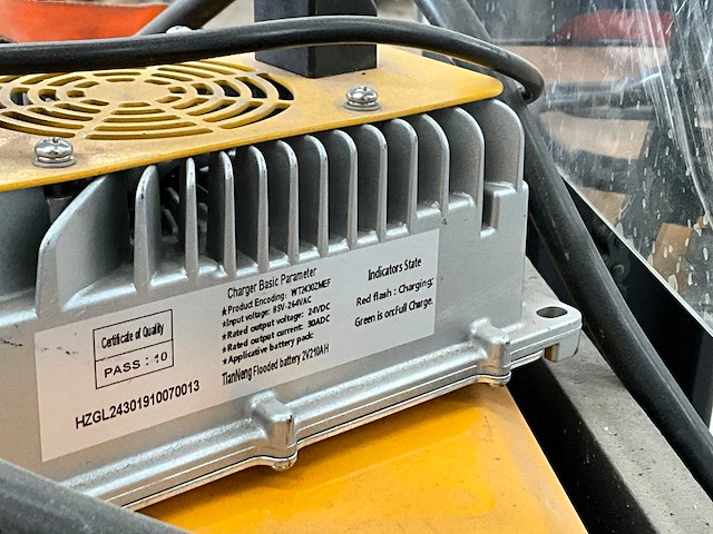 2019 electric stacker ua-aa15 stapelaar - afbeelding 8 van  10