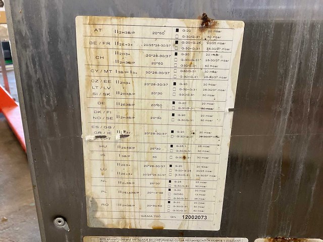 2019 fagot gasfornuis met pastakoker - afbeelding 2 van  16