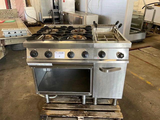 2019 fagot gasfornuis met pastakoker - afbeelding 1 van  16