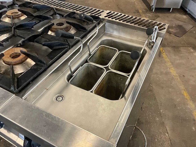 2019 fagot gasfornuis met pastakoker - afbeelding 10 van  16