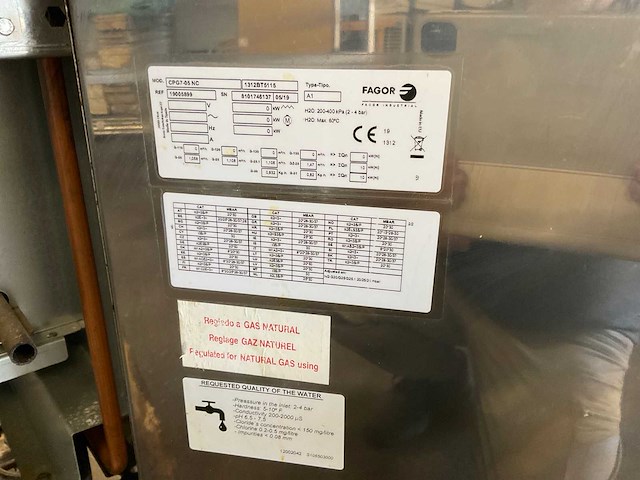 2019 fagot gasfornuis met pastakoker - afbeelding 12 van  16