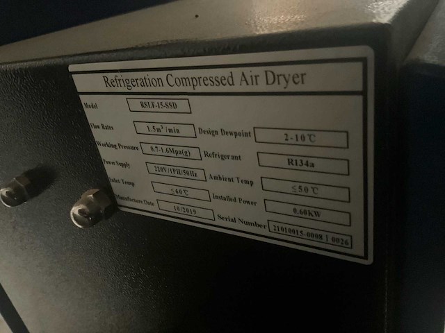 2019 febe proline lws-10a compressor - afbeelding 4 van  13