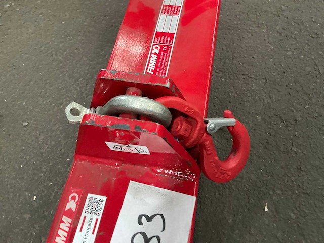 2019 fimm lasthaak voor heftruck - afbeelding 3 van  5