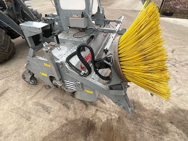 2019 fliegl khe 185/500 veegmachine - incl. giant/weidemann aansluiting - afbeelding 7 van  15