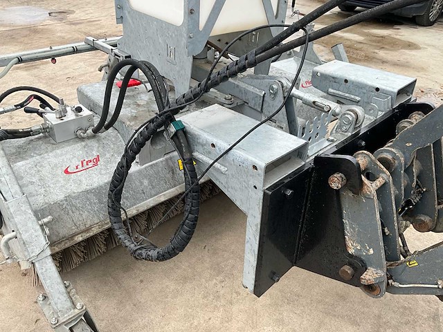 2019 fliegl khe 185/500 veegmachine - incl. giant/weidemann aansluiting - afbeelding 13 van  15