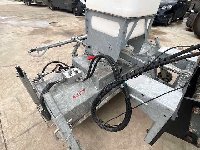 2019 fliegl khe 185/500 veegmachine - incl. giant/weidemann aansluiting - afbeelding 2 van  15