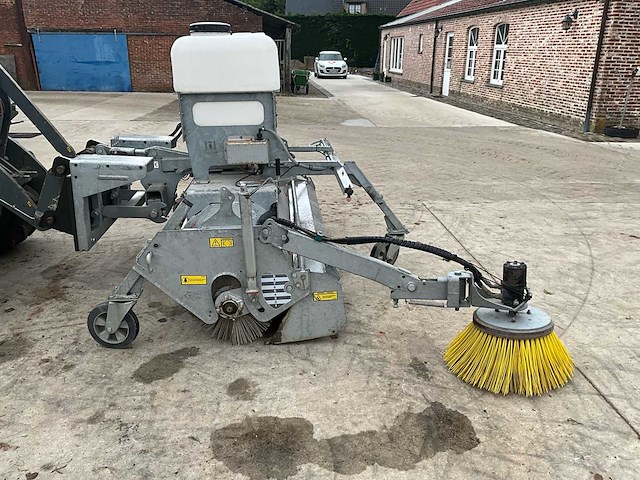 2019 fliegl khe 185/500 veegmachine - incl. giant/weidemann aansluiting - afbeelding 8 van  15