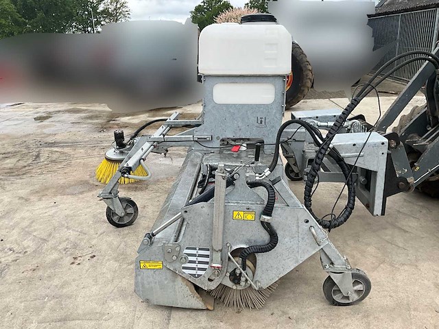 2019 fliegl khe 185/500 veegmachine - incl. giant/weidemann aansluiting - afbeelding 12 van  15