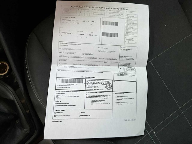 2019 ford fiesta personenauto - afbeelding 29 van  34