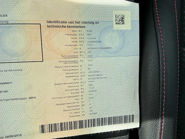 2019 ford focus 2.0 d full option automaat personenauto - afbeelding 13 van  23