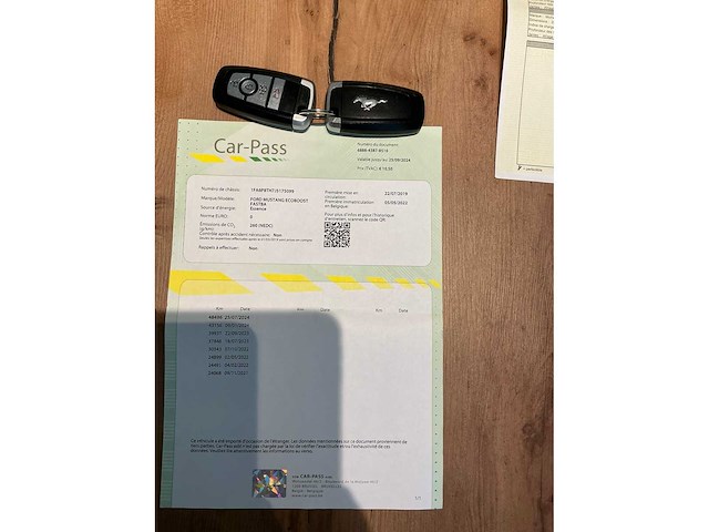 2019 ford mustang fastback personenauto - afbeelding 35 van  45