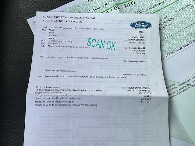 2019 ford transit custom - bedrijfswagen - afbeelding 32 van  34