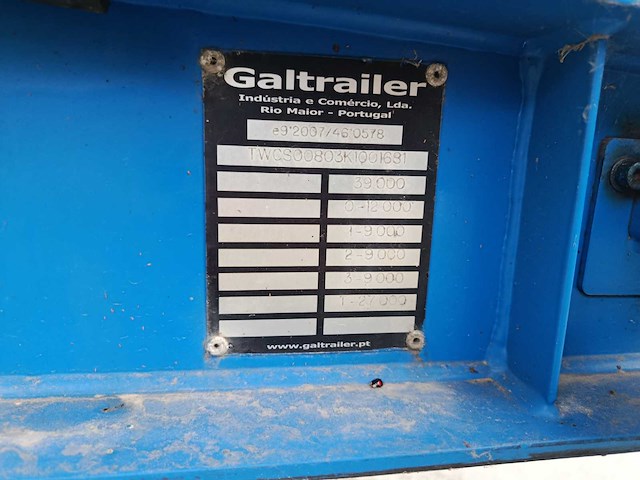 2019 galtrailer b3ps itg oplegger - afbeelding 9 van  29