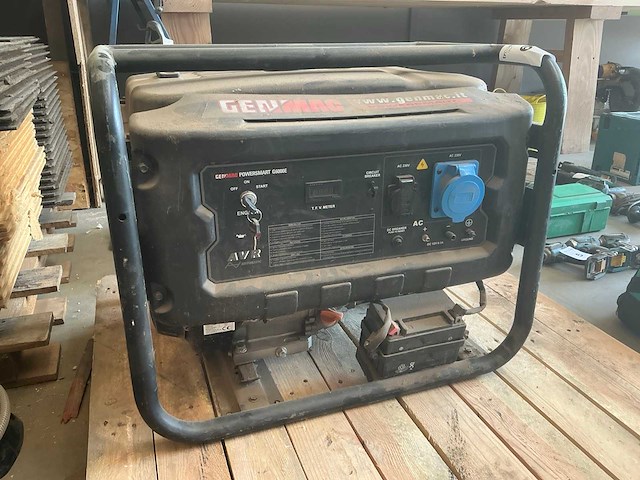 2019 genmac powersmart g6000e stroomgenerator - afbeelding 1 van  7
