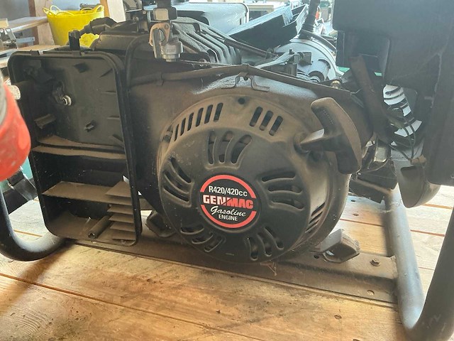 2019 genmac powersmart g6000e stroomgenerator - afbeelding 5 van  7