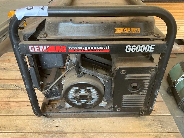 2019 genmac powersmart g6000e stroomgenerator - afbeelding 6 van  7