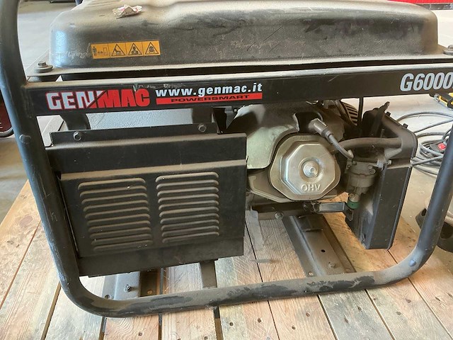 2019 genmac powersmart g6000e stroomgenerator - afbeelding 7 van  7