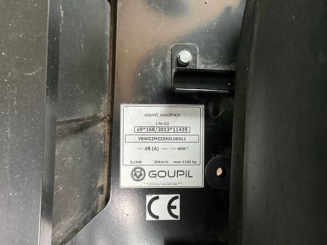 2019 goupil g2 kipper lithium - afbeelding 20 van  21