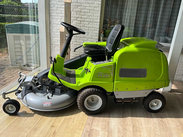 2019 grillo fd220r 16 zitmaaier / frontmaaier met opvang - nieuw - afbeelding 2 van  9