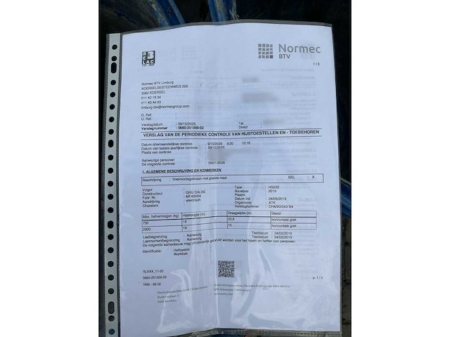 2019 gru dalbe hs 232 mobiele kraan snelmontagekraan + extra’s - afbeelding 26 van  32