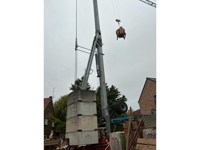 2019 gru dalbe hs 232 mobiele kraan snelmontagekraan + extra’s - afbeelding 28 van  32