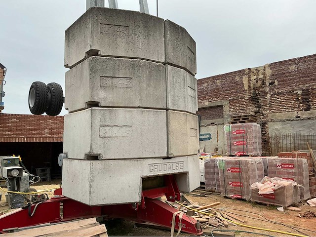 2019 gru dalbe hs 232 mobiele kraan snelmontagekraan + extra’s - afbeelding 31 van  32