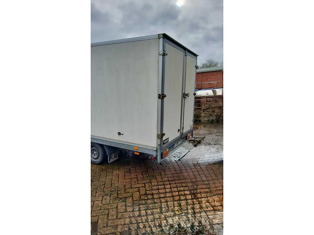 2019 hapert al gesloten aanhangwagen mtm3500 - dubbele as - gekeurd - afbeelding 27 van  32