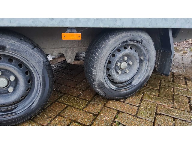 2019 hapert al gesloten aanhangwagen mtm3500 - dubbele as - gekeurd - afbeelding 13 van  32