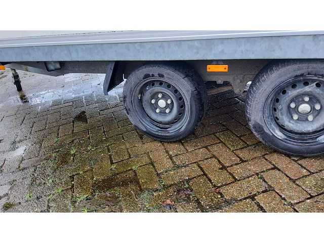 2019 hapert al gesloten aanhangwagen mtm3500 - dubbele as - gekeurd - afbeelding 14 van  32