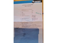 2019 hapert al gesloten aanhangwagen mtm3500 - dubbele as - gekeurd - afbeelding 30 van  32