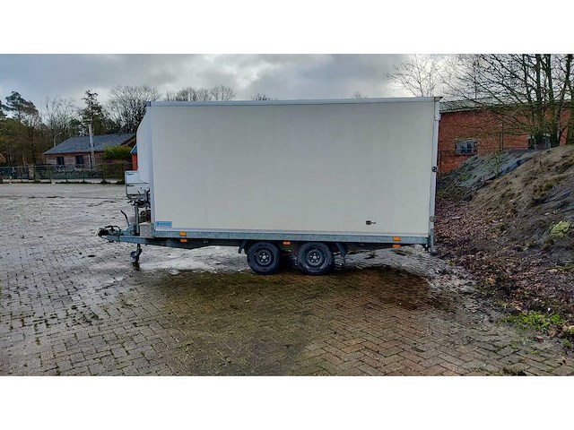 2019 hapert al gesloten aanhangwagen mtm3500 - dubbele as - gekeurd - afbeelding 22 van  32