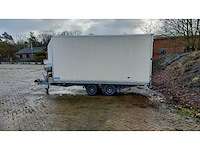 2019 hapert al gesloten aanhangwagen mtm3500 - dubbele as - gekeurd - afbeelding 22 van  32