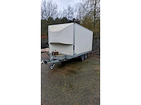 2019 hapert al gesloten aanhangwagen mtm3500 - dubbele as - gekeurd - afbeelding 25 van  32