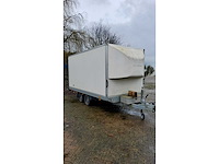 2019 hapert al gesloten aanhangwagen mtm3500 - dubbele as - gekeurd - afbeelding 32 van  32