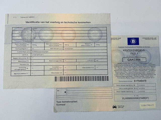 2019 hapert ta gesloten aanhangwagen - afbeelding 6 van  18