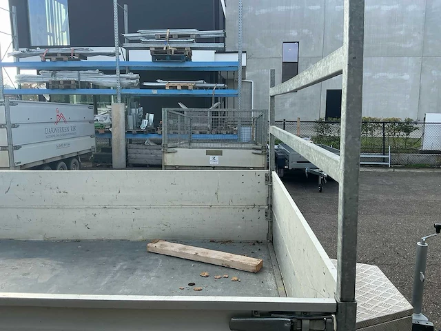 2019 henra kp35 tr3 aanhangwagen - kipper - afbeelding 8 van  26