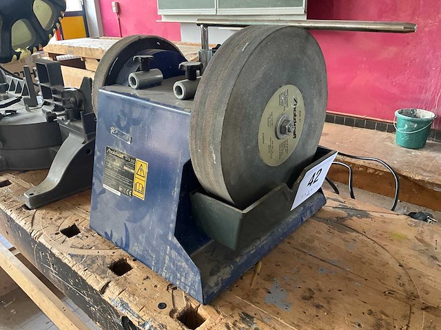 2019 holzkraft nts 255 dubbelsteens slijpmachine - afbeelding 1 van  4