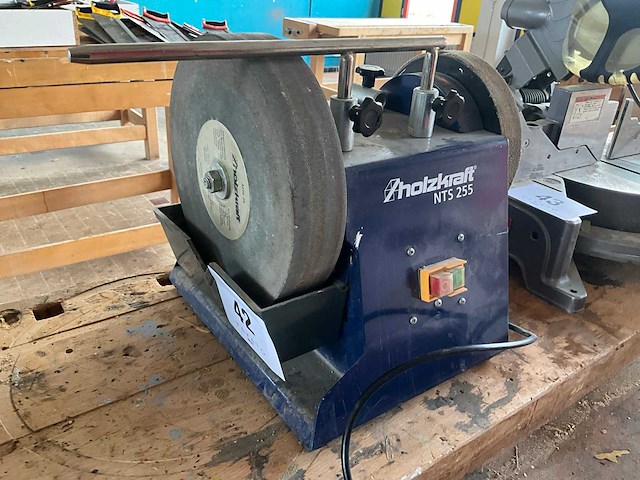 2019 holzkraft nts 255 dubbelsteens slijpmachine - afbeelding 4 van  4