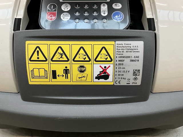 2019 honda hrm 520 robotmaaier - afbeelding 8 van  10