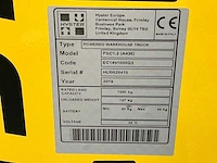 2019 hyster psc 1.2 elektrische palletwagen - afbeelding 5 van  5