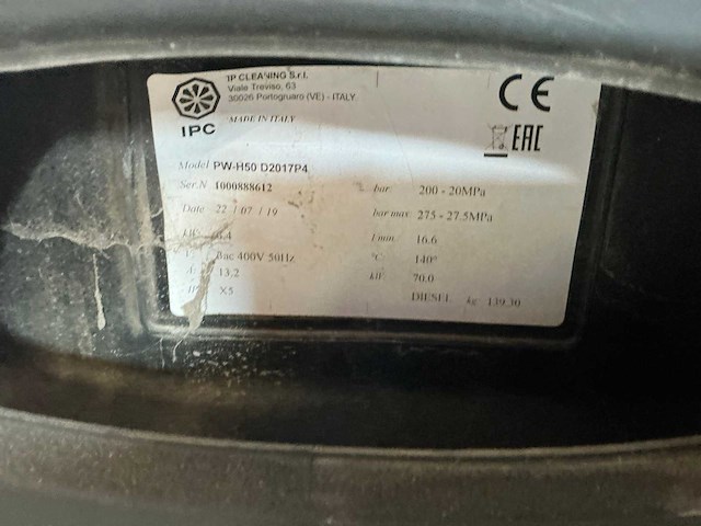 2019 ipc pw-h50 hogedrukreiniger - afbeelding 5 van  5