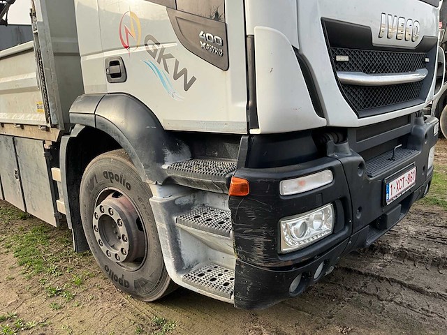 2019 iveco 400 stralis x-way kraanwagen - afbeelding 12 van  27