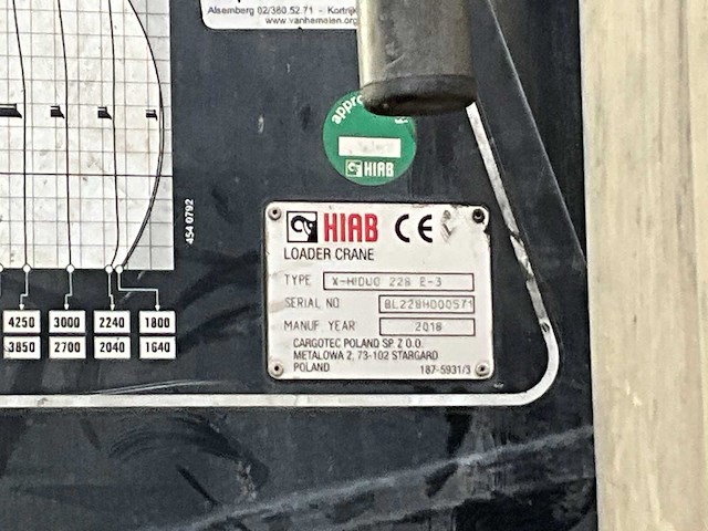 2019 iveco 460 stralis x-way kraanwagen - afbeelding 16 van  30