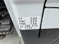 2019 iveco daily 3.0 kipper lichte vrachtwagen - afbeelding 11 van  20