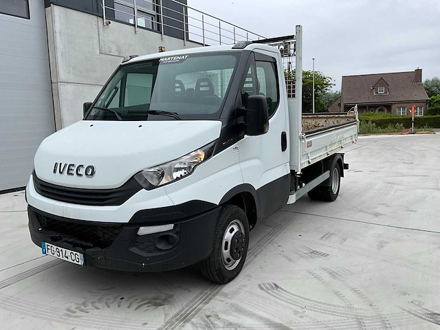 2019 iveco daily 3.0 kipper lichte vrachtwagen - afbeelding 9 van  20