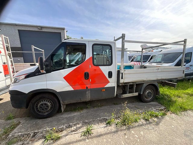 2019 iveco daily 35s14 dubbelcabine pickup truck met kantelklep - afbeelding 7 van  14