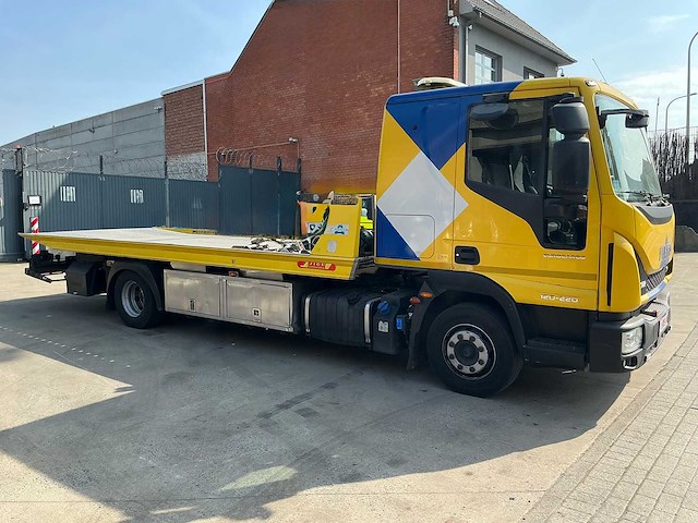 2019 iveco eurocargo 120-220 takelvrachtwagen low loader - afbeelding 3 van  36