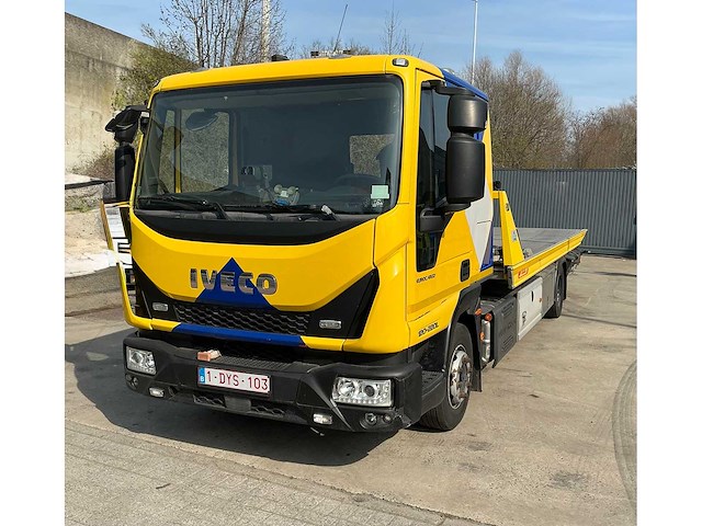 2019 iveco eurocargo 120-220 takelvrachtwagen low loader - afbeelding 1 van  36